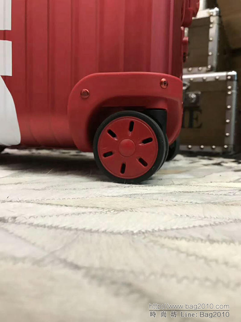 RIMOWA日默瓦 全鋁鎂合金拉箱/拉杆箱 Supreme x rimowa聯名款  xbt1043
